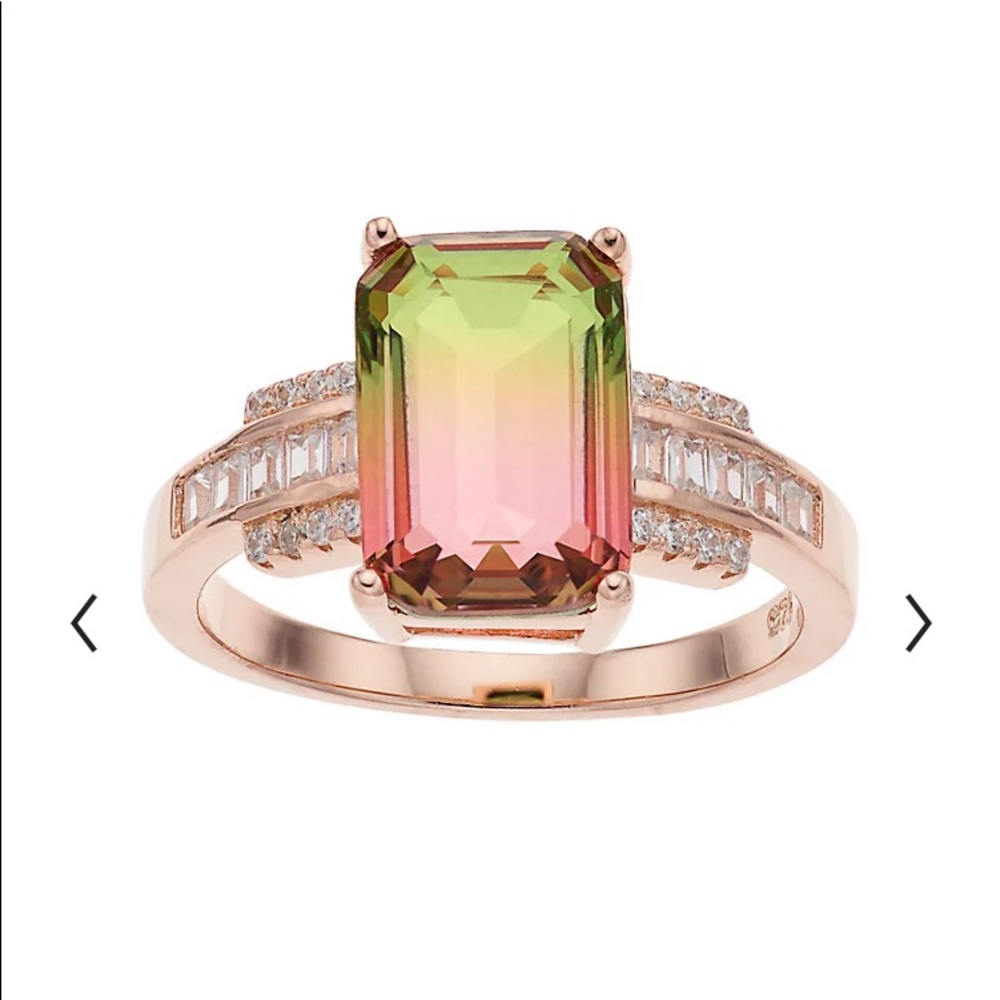 Watermelon Stone Ring 🍉
